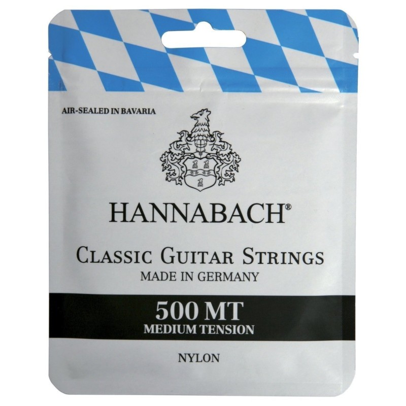 HANNABACH Corde per chitarra classica Serie 500 Medium Tension