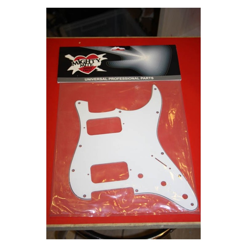 Mighty Mite Stratocaster HH White Pickguard (5403US)