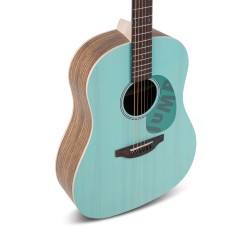 Applause Jump Slope Shoulder Dreadnought colore Celeste