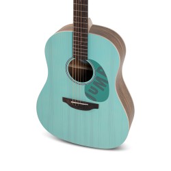 Applause Jump Slope Shoulder Dreadnought colore Celeste