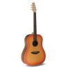 Applause Jump Slope Shoulder D - AAS-69-HB (Honey Burst)