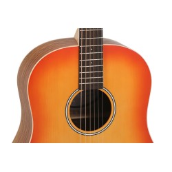 Applause Jump Slope Shoulder D - AAS-69-HB (Honey Burst)