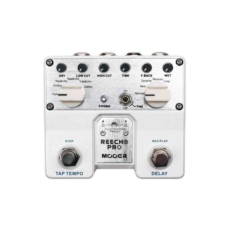 MOOER REECHO PRO - DIGITAL DELAY E LOOPER (TWIN SERIES)